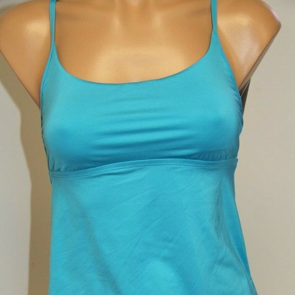 NWT Nike Swimsuit Swimwear 2pc set Sz S Tankini High Waist Bottom - Picture 2 of 7